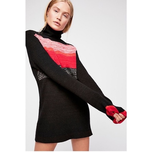 Free People Winter Break Sweater Dress - Picture 4 of 9